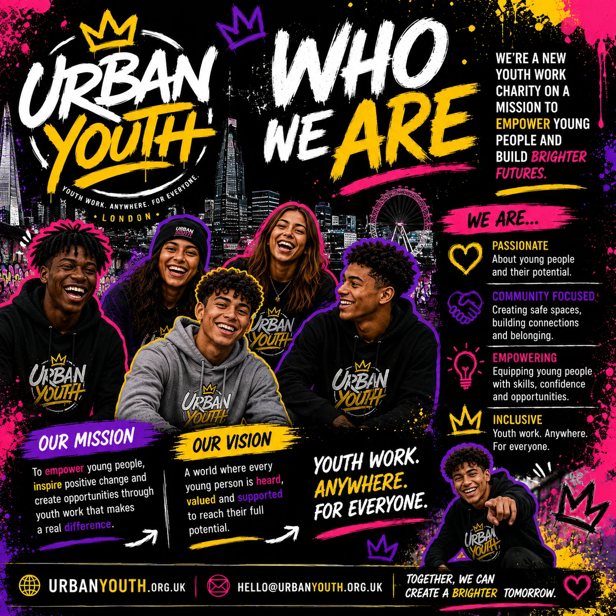 Urban Youth brand story and young people